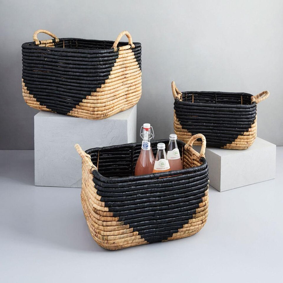Woven Seagrass Basket West Elm Australia